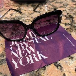Jimmy Crystal of NY Swarovski sunglasses new